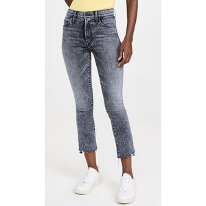 NWT MOTHER The Insider Crop Step Fray Jeans  The Insider Crop Step Fray Jeans
